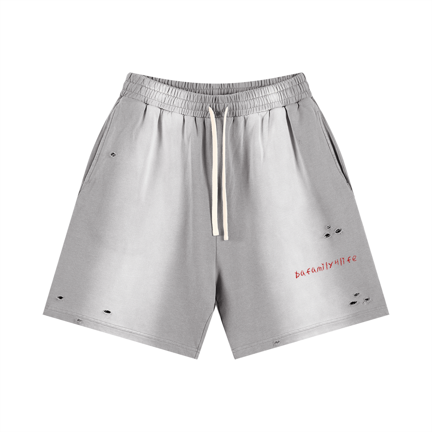 Sun Fade Distressed Shorts