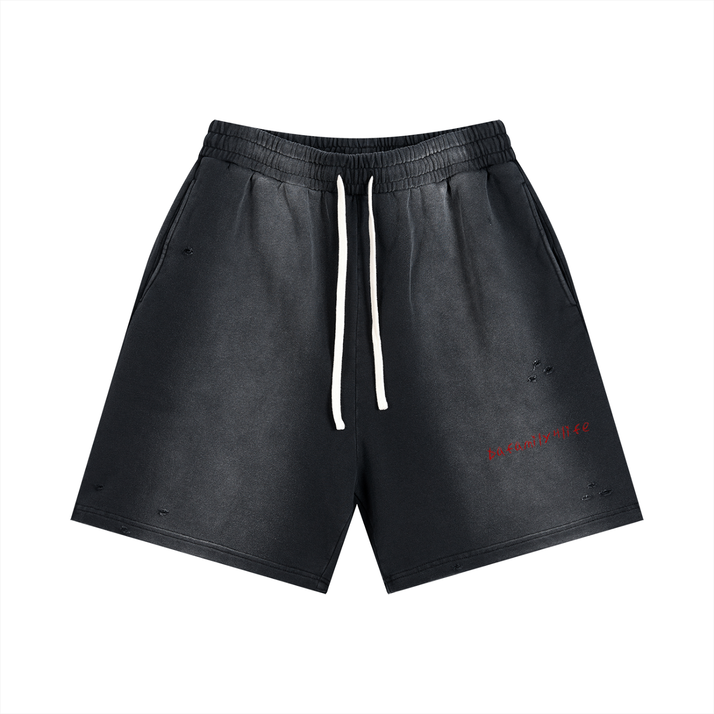 Sun Fade Distressed Shorts